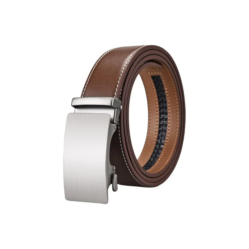 Yamaichi Maru Cow Split Leather Leather Belts Men's 3.5cm-0