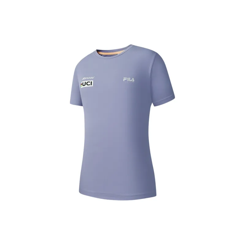 FILA CYCLING T Shirt Women's Galactic Light Purple-1
