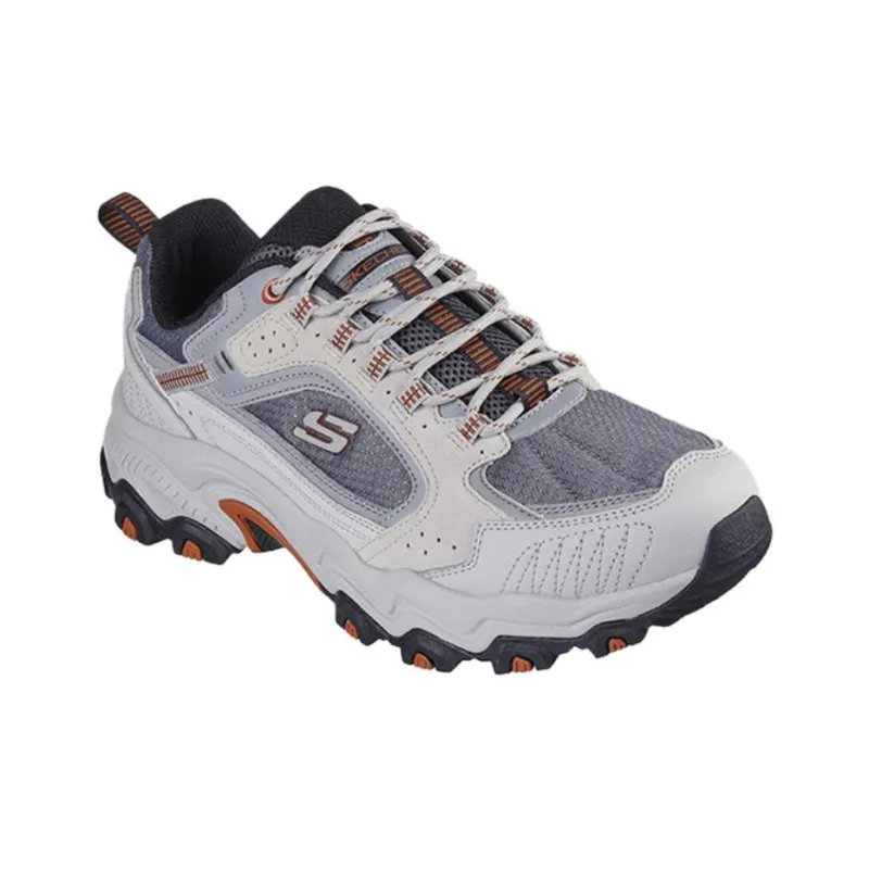 Skechers OUTDOOR Cushioning Coverage Support Low Top Trekking Shoes Men's Gray Black-2