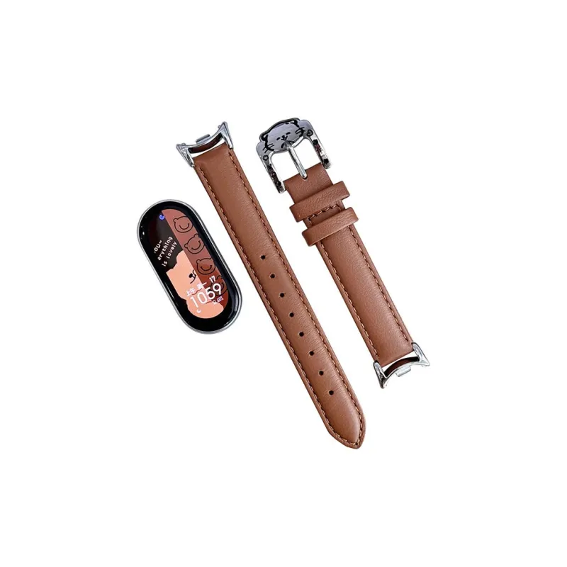 IBOANN Watch Bands Xiaomi Compatibility 140-170mm Artificial Leather Material-13