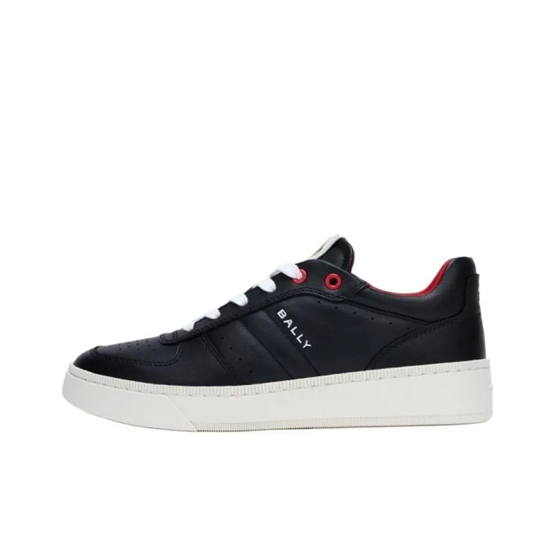 BALLY Raise Series Low Top Skateboard Shoes Men's Black-0