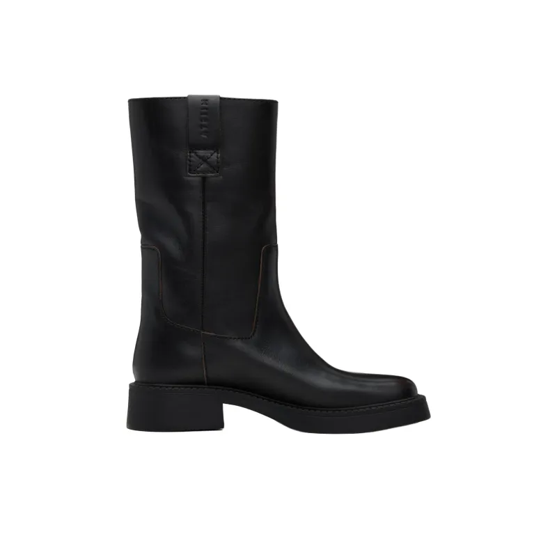MIISTA Ankle Boots Women's Dark Brown-1