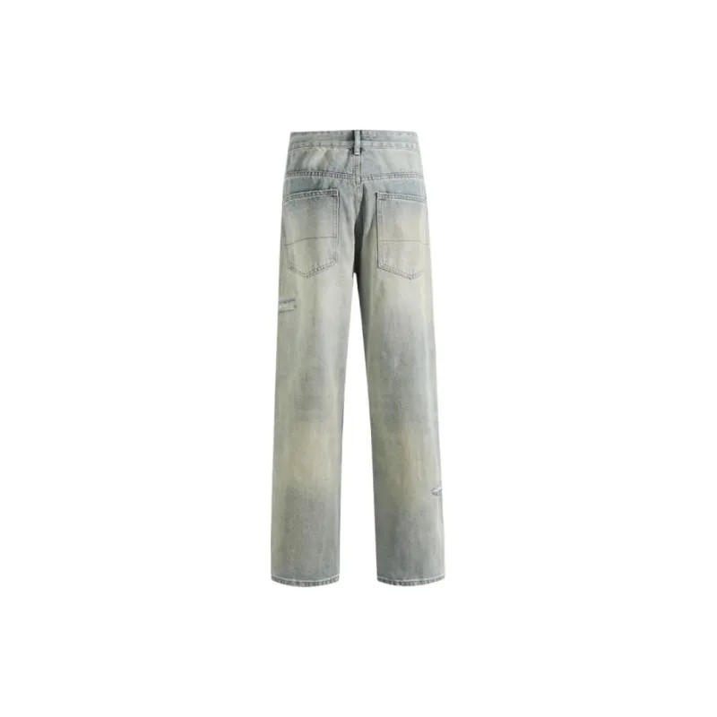 SONGS ALONG Jeans Unisex Nostalgic Blue-1