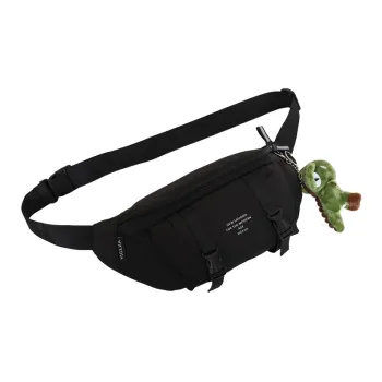 GOBLIN SHARKS 1759 Nylon Sling Bag Regular Unisex Black/Yellow/Green/Blue/Burgundy