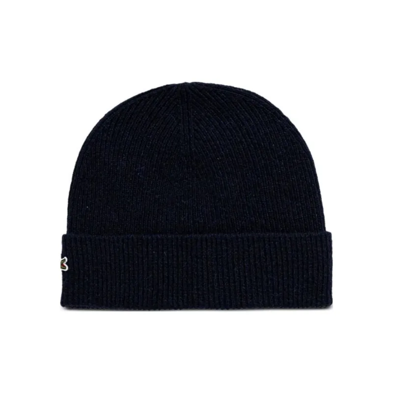 LACOSTE Crocodile appliqué Beanie Set Of Two-0
