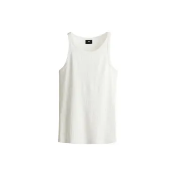 H&M Tank Tops Men Cream