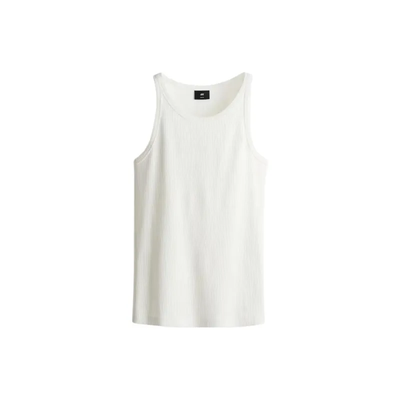 H&M Tank Tops Men Cream-0