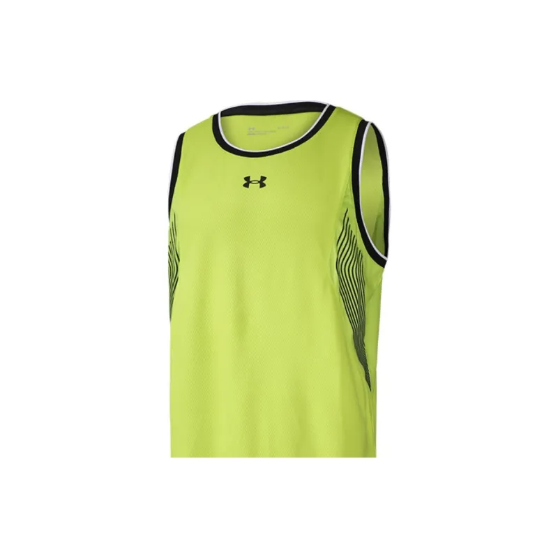 Under Armour Tank Tops Men's Light Green-4