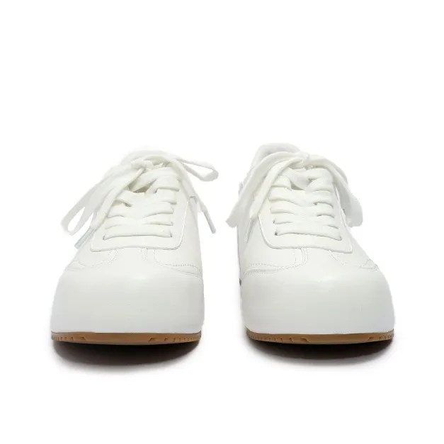 CORINNA DI MARSALA Slip-Resistant Low-Top Casual Shoes Women's Ecru-2