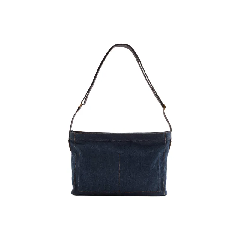 Levi’s Cotton Messenger Bag Crossbody Bag Shoulder Bag Men's Blue-1