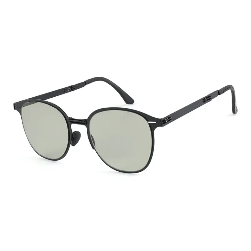 JEKA Metal Oval Sunglasses Unisex-7