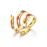 Ne Zha Mixed Sky Silk Ring (Gold)
