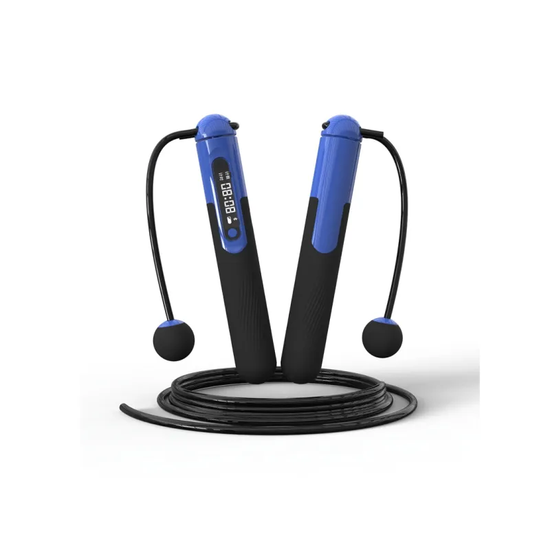 POVIT Fitness Training Smart Counting Jump Ropes Fitness Crowd PVC Steel Wire Rope ABS Controller 3m-5