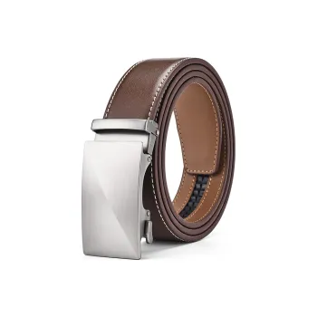 Yamaichi Maru Double Layered Coated Cow Leather Leather Belts Men's 3.5 Cm
