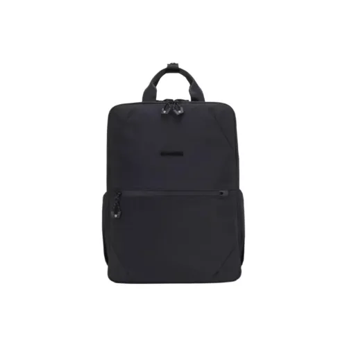 SAMSONITE Fabric Backpack Large Size Unisex Black