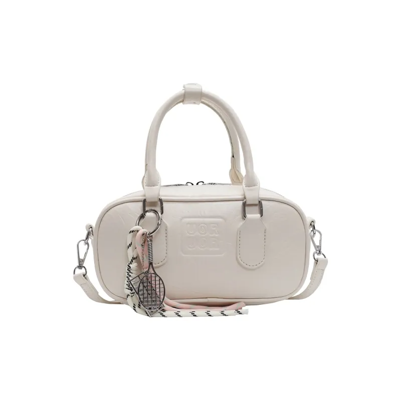 Yalu PU Handbag Regular Women's Black/Pink/White/Silver-13
