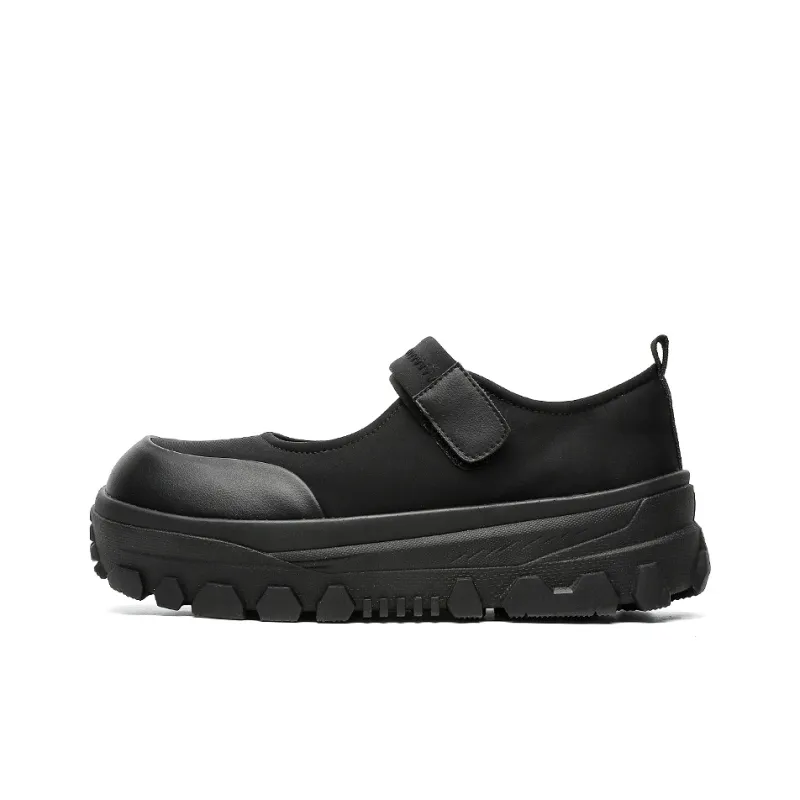 ESTEE GEEA Anti-Slip Wear-Resistant Breathable Lightweight Height Increasing Low-Top Casual Shoes Unisex Black-0