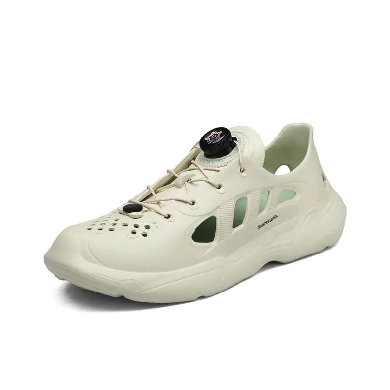JEANSWEST Squashy And Bouncy Feeling Cut Out Fashion Minimalist Style, Dual Purpose For Outdoor And Home Use Clogs-8