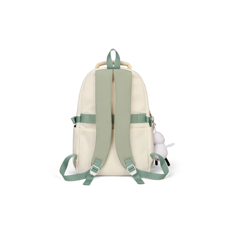 VINEY Fabric Backpack Large Size Unisex Multicolor-4
