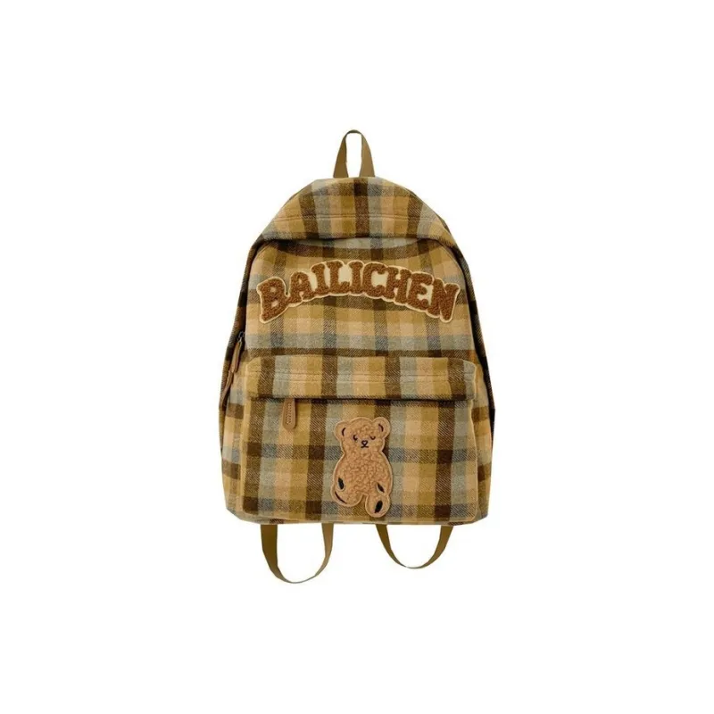 S.REPHEN Woolen Backpack Regular Unisex Multicolor-2