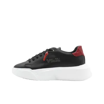 Giuliano Galiano Low-Top Casual Shoes Men's Black Red