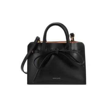 MANSUR GAVRIEL Leather Crossbody One Shoulder Handbags Mini Women's Black Gold