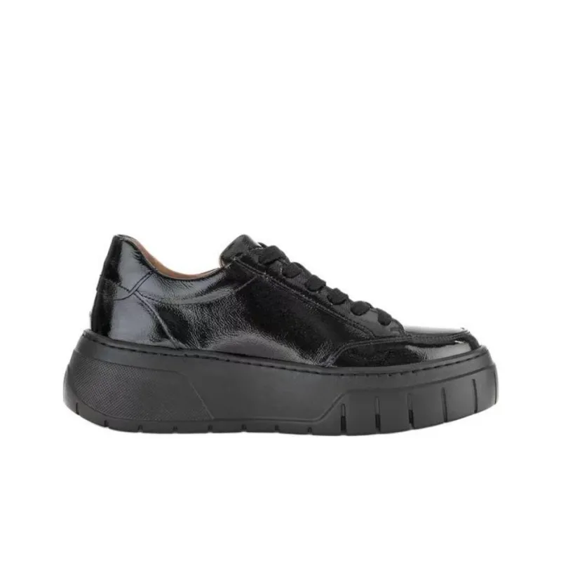 Gabor Fashion Low Top Casual Shoes Women's Black-2
