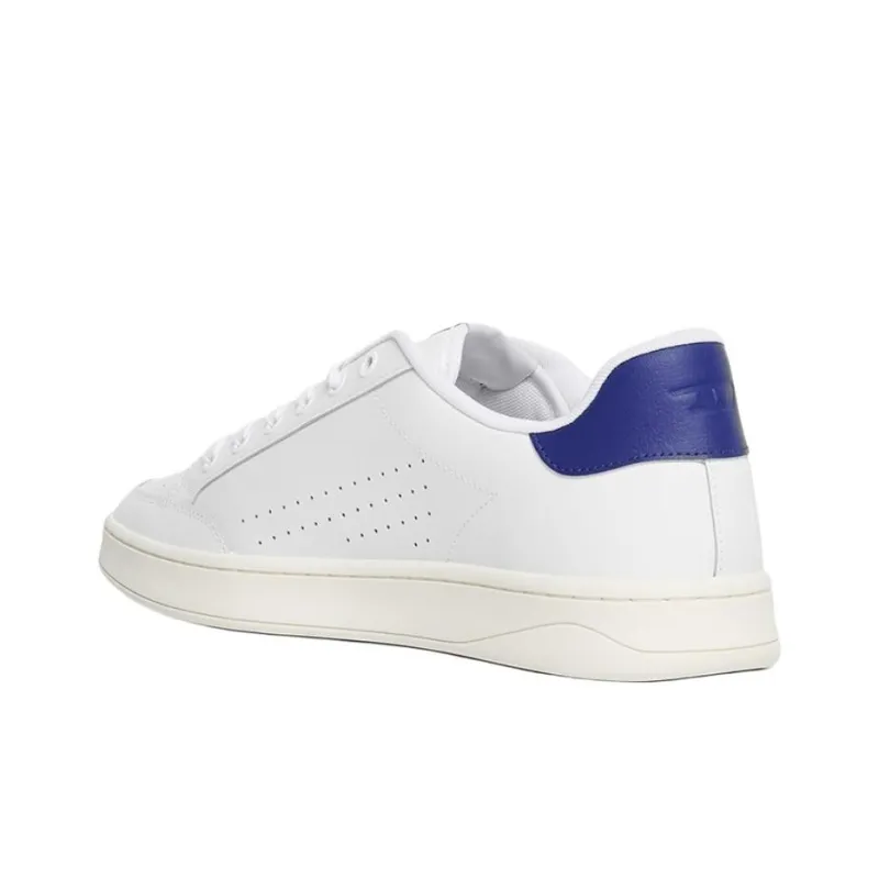 DIESEL S Athene VTG Low Top Skateboard Shoes Men's White Blue-4