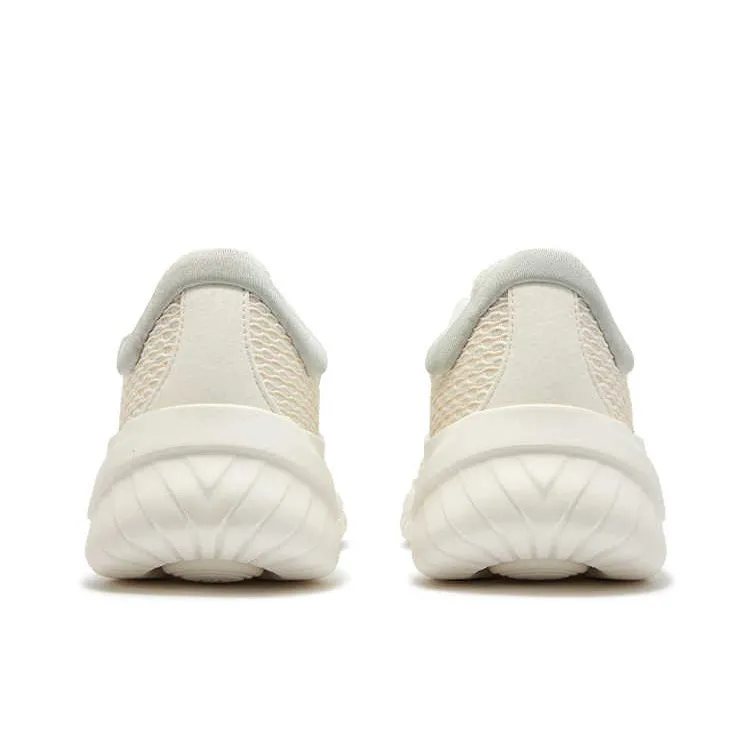361° Anti Slip And Wear Resistant Breathable Low Top Casual Running Shoes Women's White Pink-3