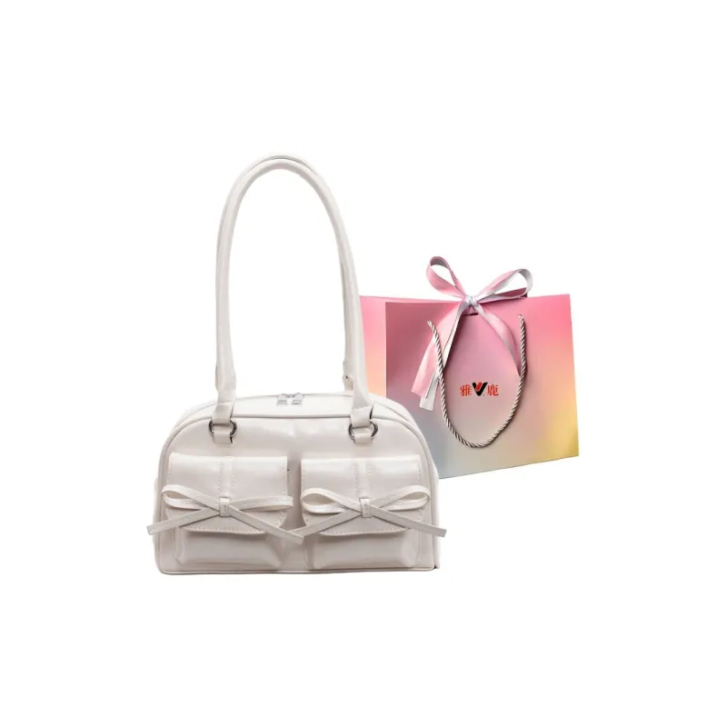 Yalu PU Bowling Bag, Shoulder Bag Women's Multicolor-7