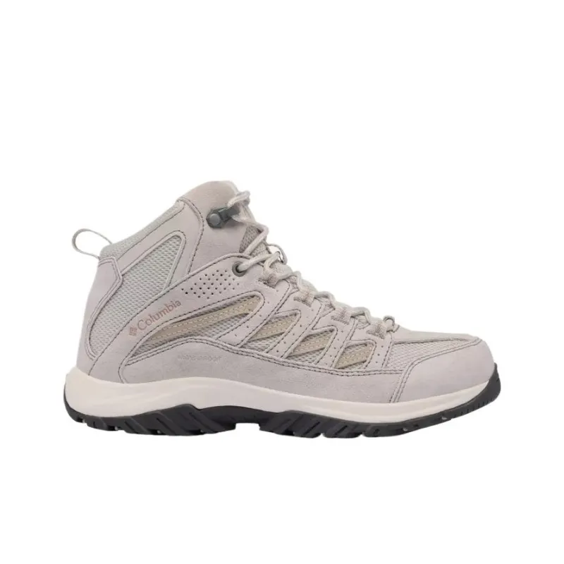 Columbia Crestwood Mid-Top Hiking Shoes Women's Gray-1