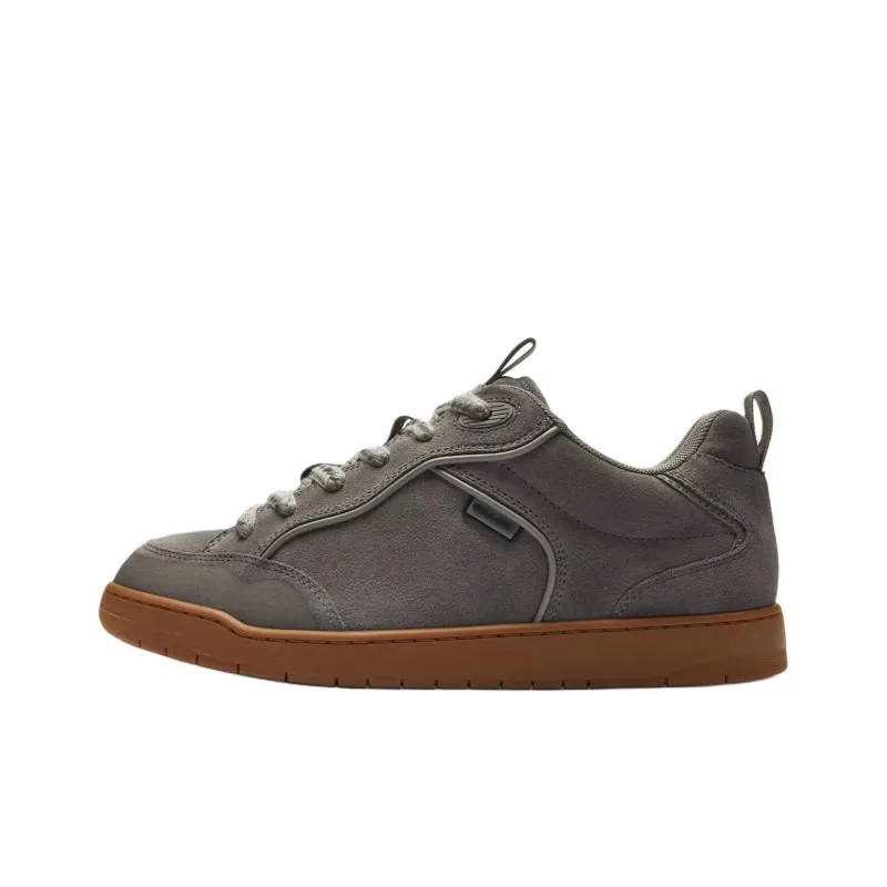 COACH C203 Low Top Skateboard Shoes Men's Gray-0