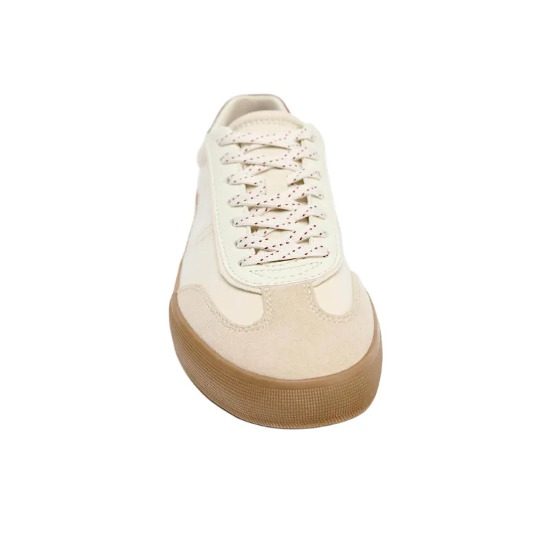 ZARA Low Top Skateboard Shoes Women's Beige-4
