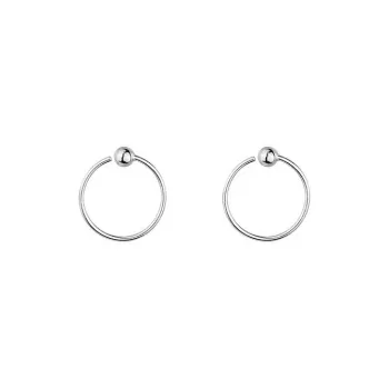 ZSY S925 Silver Earrings Women's Box