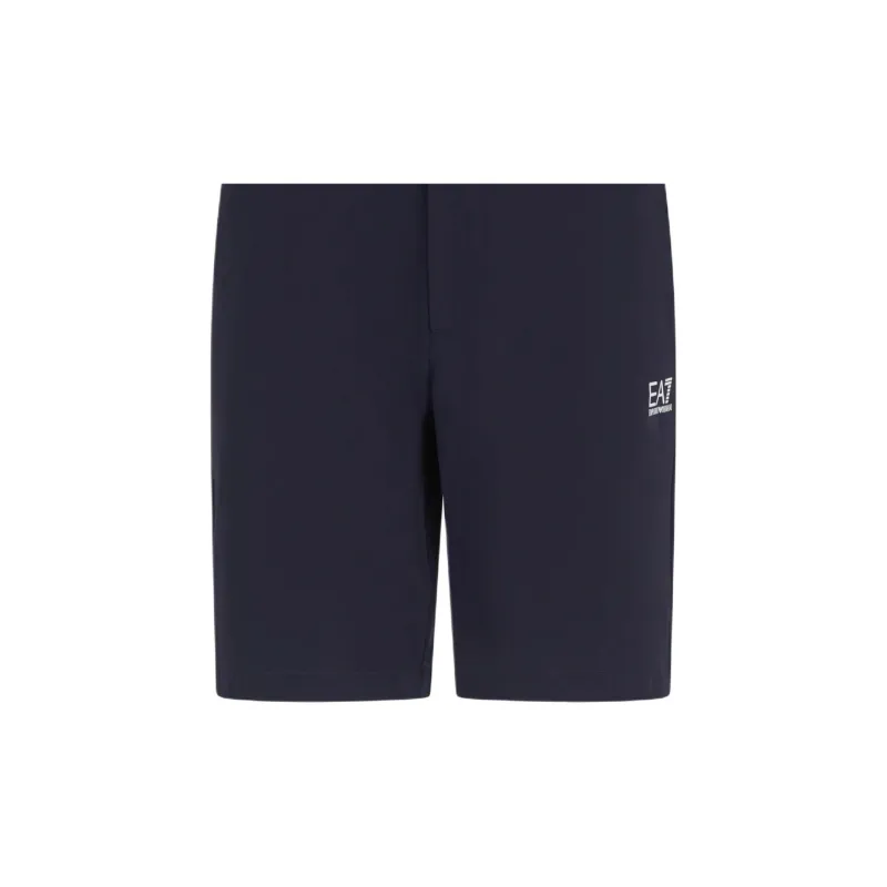 EMPORIO ARMANI Logo print Bermuda Shorts-1