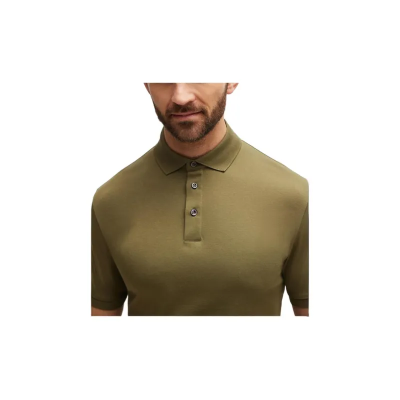 HUGO BOSS Mercerised Regular Fit Polo Shirt-4