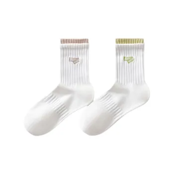 Temooues Mid Calf Socks Women's Combo Set