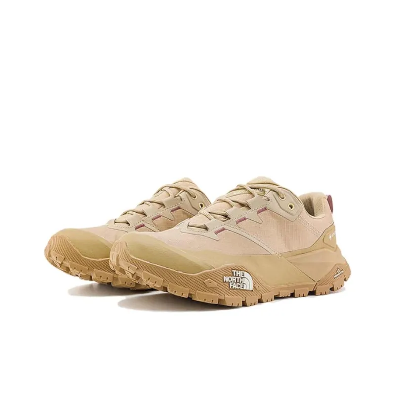 THE NORTH FACE Anti-Slip Wear-Resistant Low-Top Trekking Shoes Women's Brown-1