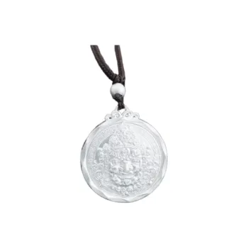 QINGFU 999 Fine Silver Pendants Unisex