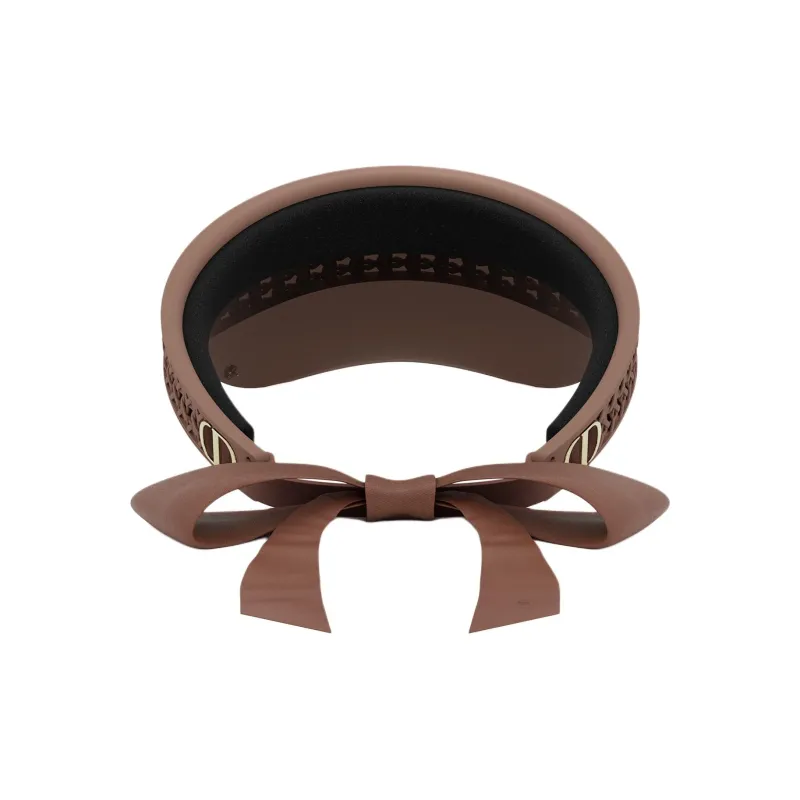 DIOR Polyamide, Resin Sun Protection Hats Women's Brown-4