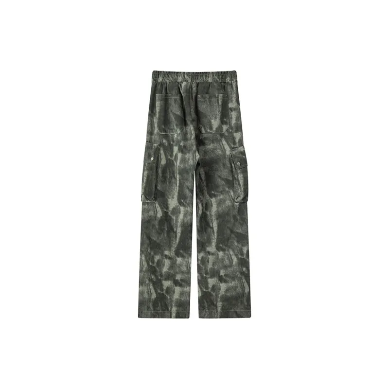 MLPR Casual Pants Unisex Tie Dye Camouflage-1