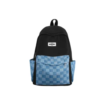 URBAN FOREST Nylon Backpack Regular Unisex Black/Pink/Purple/Lake Blue/Navy Blue