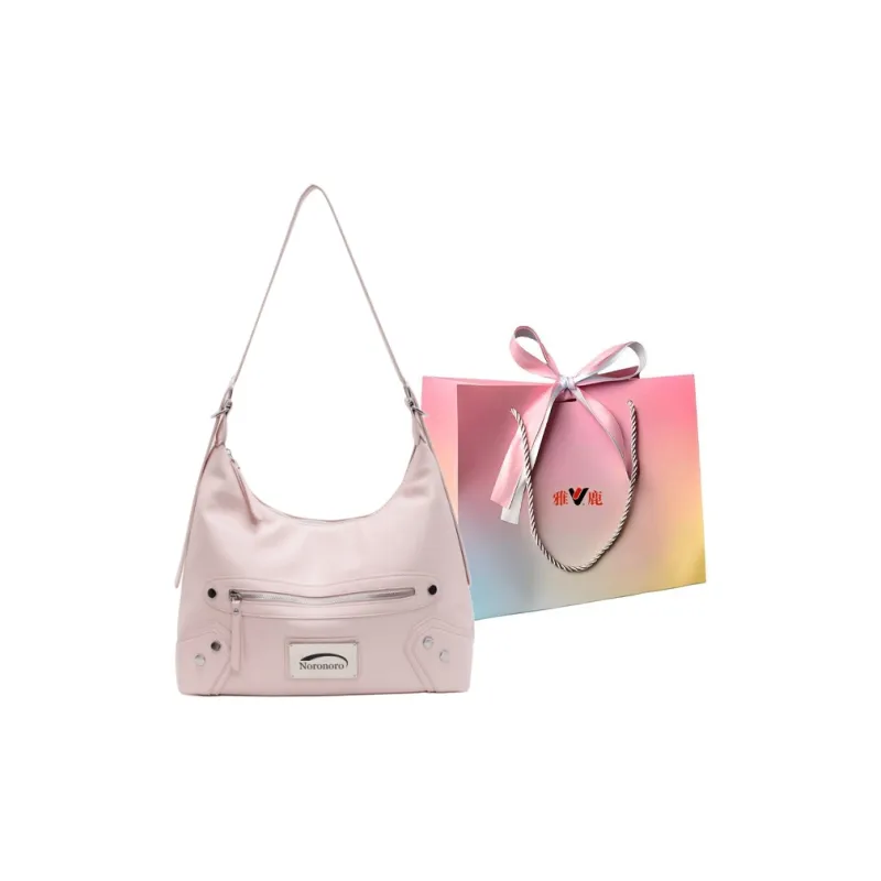 Yalu PU Shoulder Bag, Handbag, Crossbody Bag Regular Women's Black/Ecru/Burgundy/Pink-21