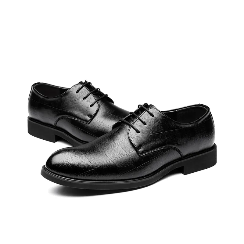 EGCHI Dress Shoes Men Low Top-2