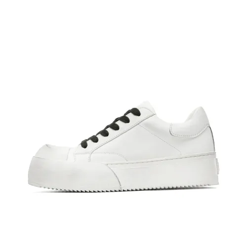 VAEL Low Top Skateboard Shoes Men's White