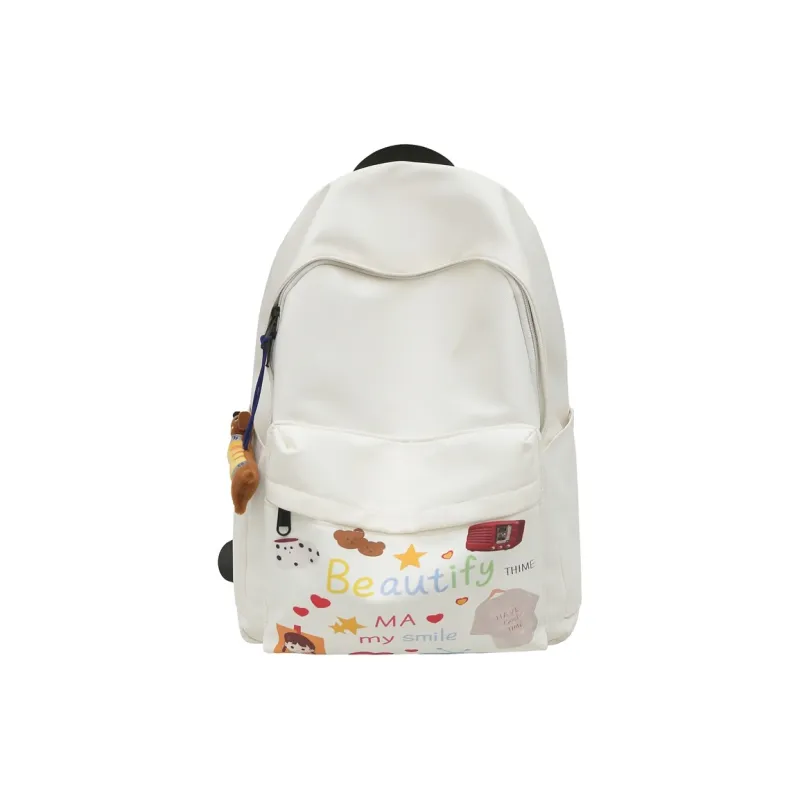 MINIPUDING Nylon Backpack Unisex Girl/Puppy Dog-0