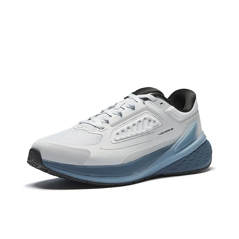 CHAOJIANTA Anti Slip And Wear Resistant Height Increasing Low Top Casual Running Shoes Men's Oatmeal Gray-1