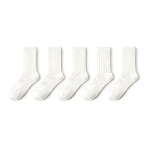 Primeet Mid Calf Socks Women's 5 Pack