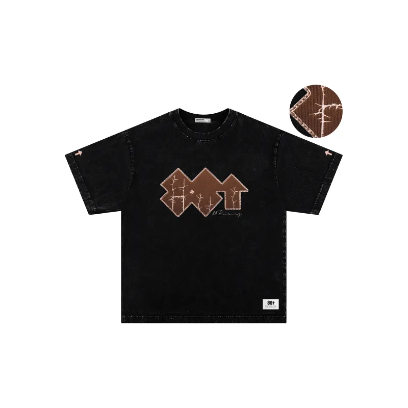 88rising Vinyl Record Collection T Shirt Unisex Jet Black-0
