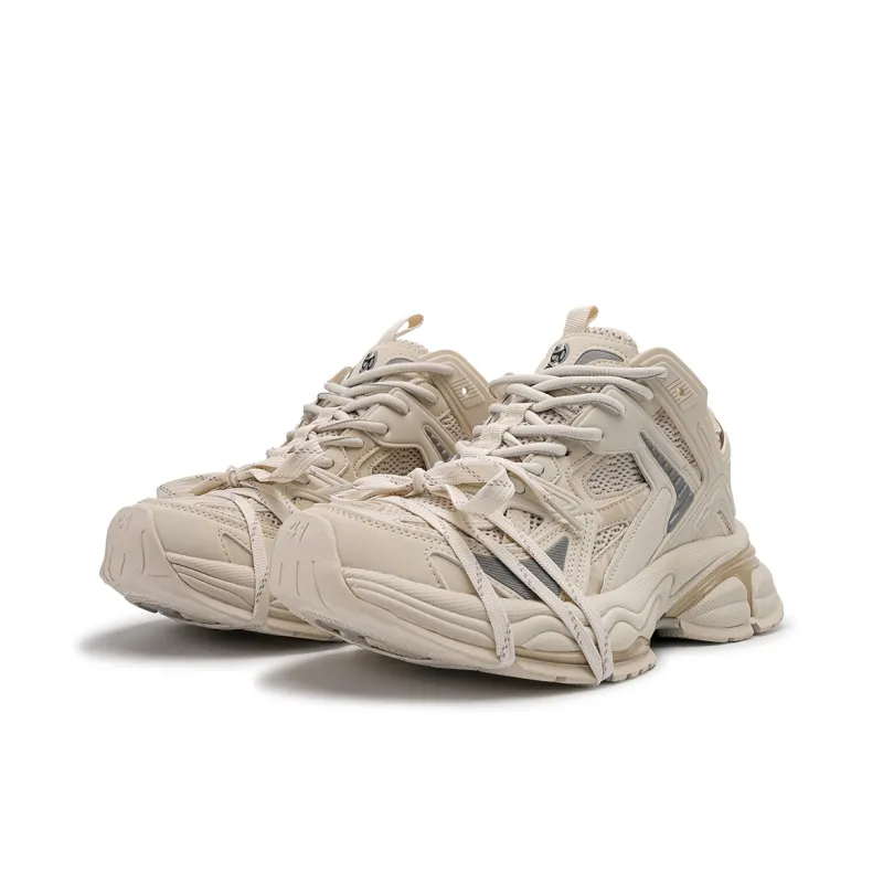 K WANG Height Increasing Wear Resistant Slip Resistant Low Top Chunky Sneakers Unisex-9